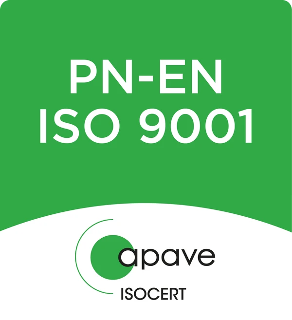 Certyfikat ISO 9001